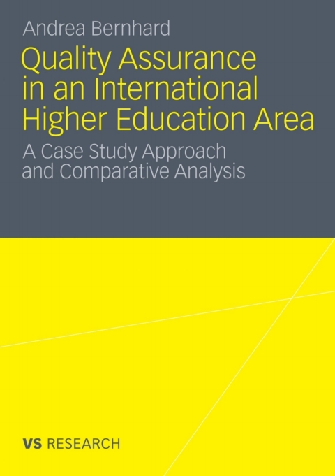 Cover image for book Quality Assurance in an International Higher Education Area