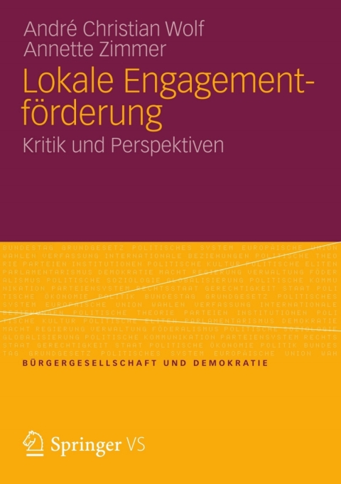 Cover image for book Lokale Engagementförderung