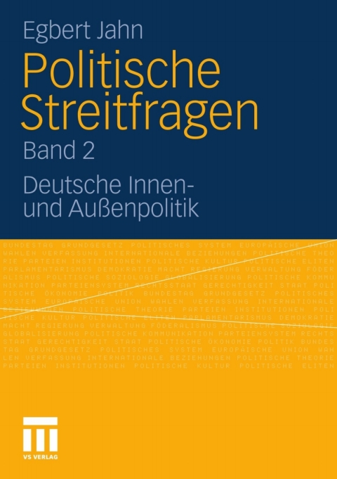 Cover image for book Politische Streitfragen
