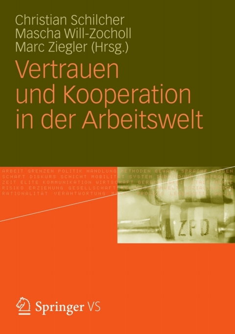 Cover image for book Vertrauen und Kooperation in der Arbeitswelt
