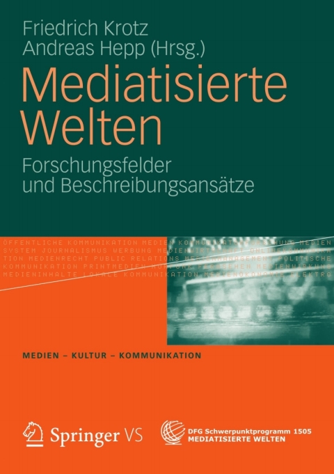 Cover image for book Mediatisierte Welten