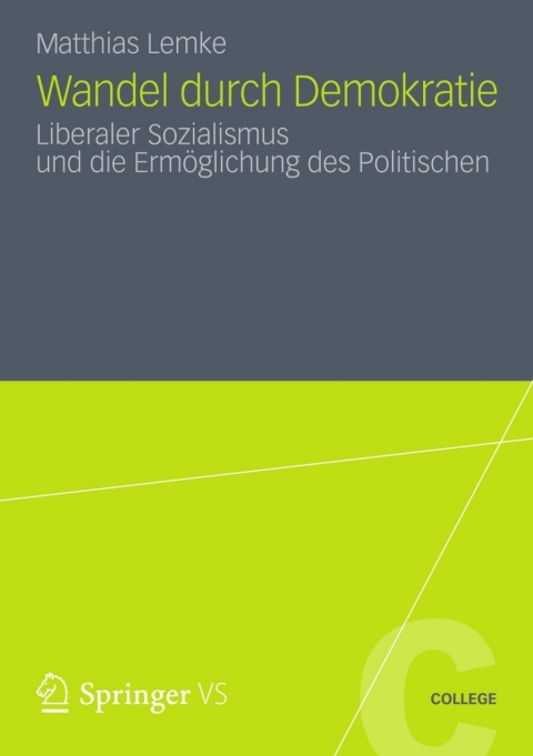Cover image for book Wandel durch Demokratie