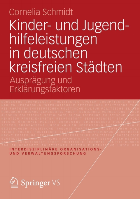 Cover image for book Kinder- und Jugendhilfeleistungen in deutschen kreisfreien Städten
