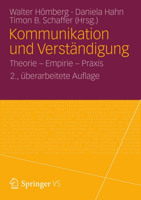 Cover image for book Kommunikation und Verständigung