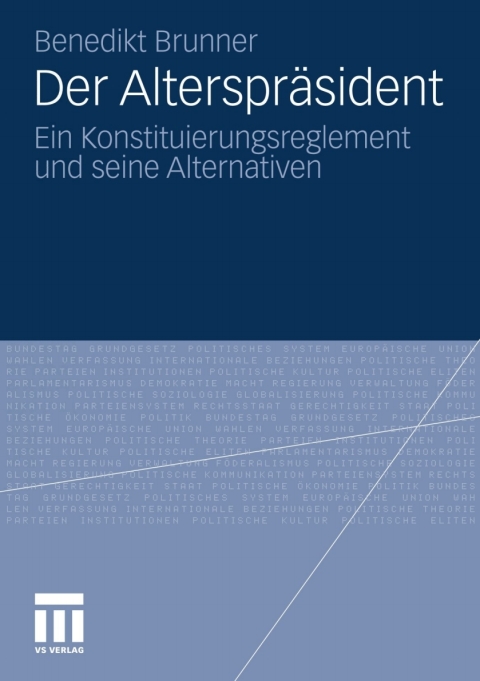 Cover image for book Der Alterspräsident