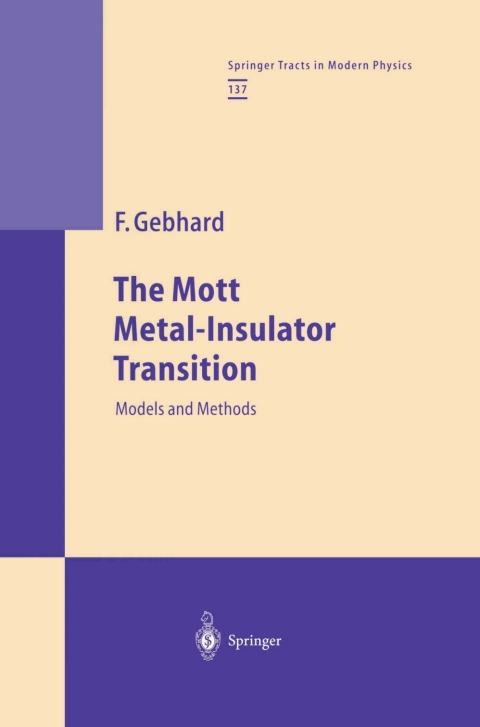 Cover image for book The Mott Metal-Insulator Transition