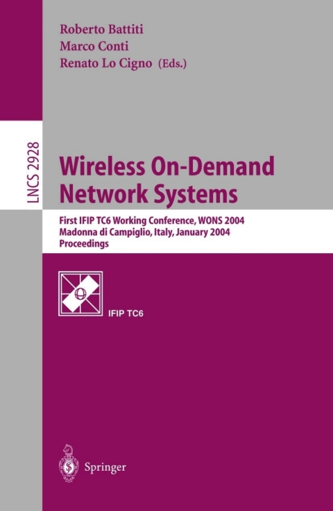 Cover image for book Wireless On-Demand Network Systems