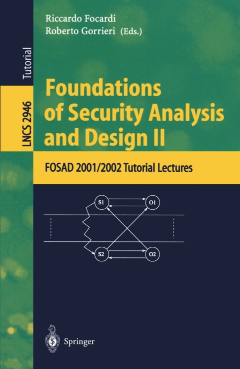 Cover image for book Foundations of Security Analysis and Design II