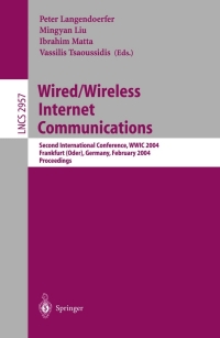 Cover image: Wired/Wireless Internet Communications 1st edition 9783540209546