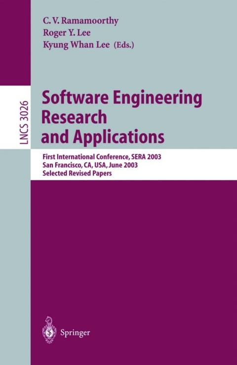 Software Engineering Research and Applications 