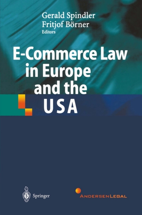 Cover image for book E-Commerce Law in Europe and the USA