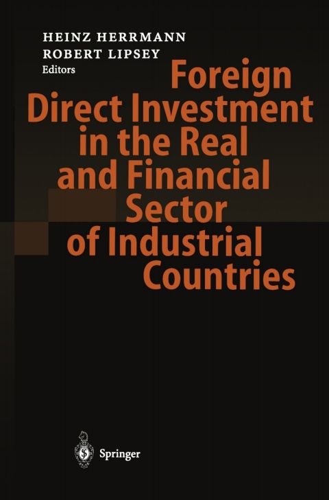 Cover image for book Foreign Direct Investment in the Real and Financial Sector of Industrial Countries