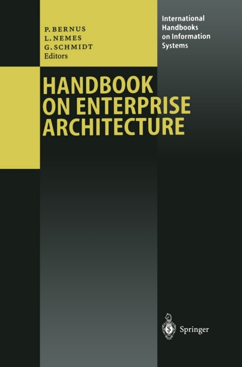 Cover image for book Handbook on Enterprise Architecture