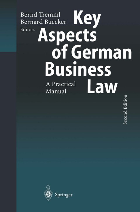 Key Aspects of German Business Law 