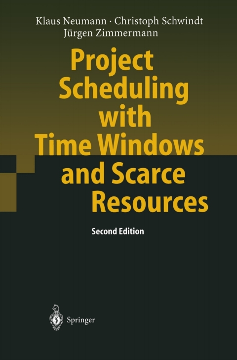 Cover image for book Project Scheduling with Time Windows and Scarce Resources
