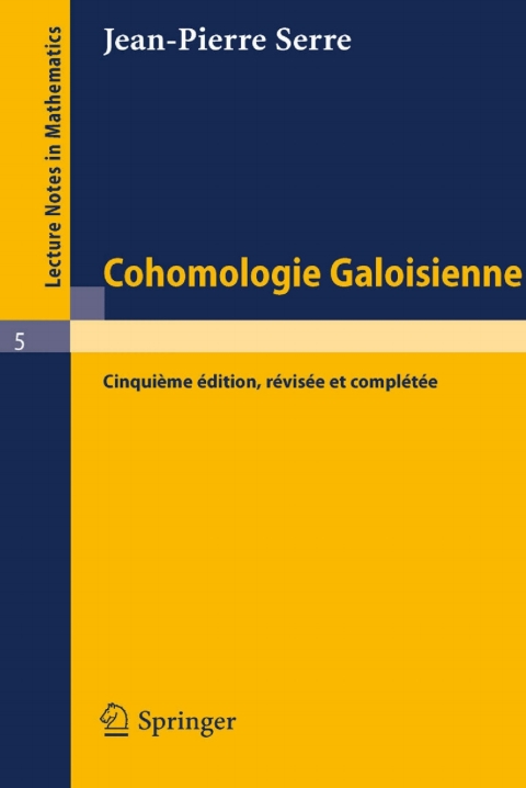 Cohomologie Galoisienne 