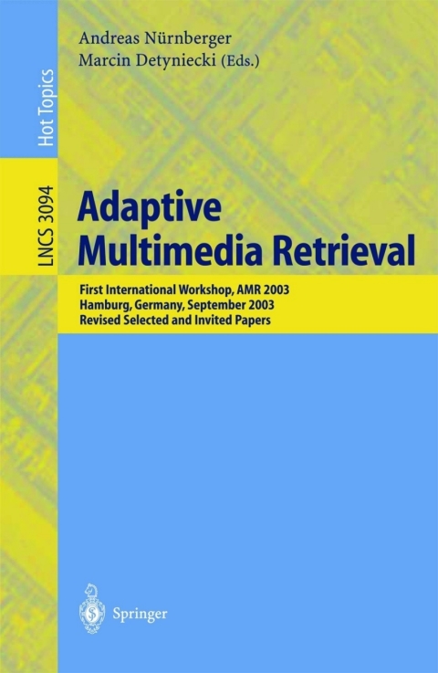 Cover image for book Adaptive Multimedia Retrieval