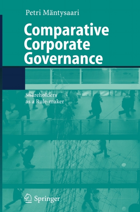 Cover image for book Comparative Corporate Governance