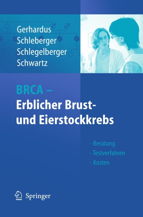 Cover image for book BRCA - Erblicher Brust- und Eierstockkrebs