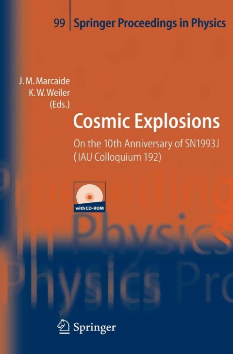 Cover image for book Cosmic Explosions