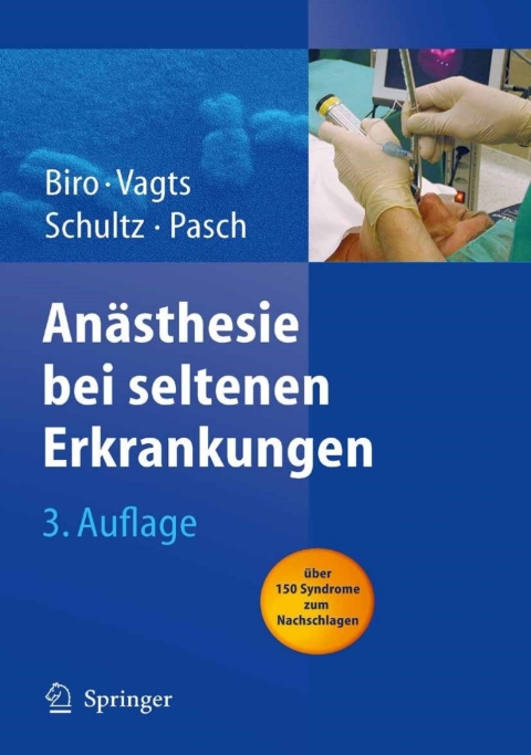 Cover image for book Anästhesie bei seltenen Erkrankungen