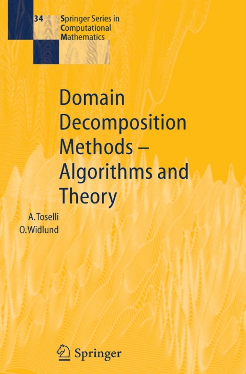 Cover image for book Domain Decomposition Methods - Algorithms and Theory