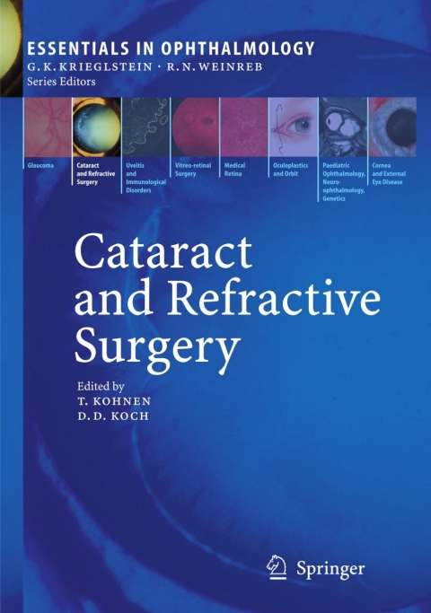 Cover image for book Cataract and Refractive Surgery