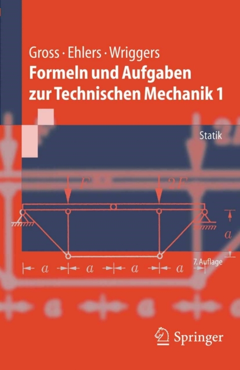 Cover image for book Formeln und Aufgaben zur Technischen Mechanik 1