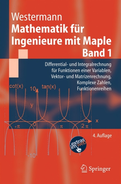 Cover image for book Mathematik für Ingenieure mit Maple.