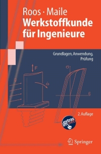 Cover image: Werkstoffkunde für Ingenieure 2nd edition 9783540220343