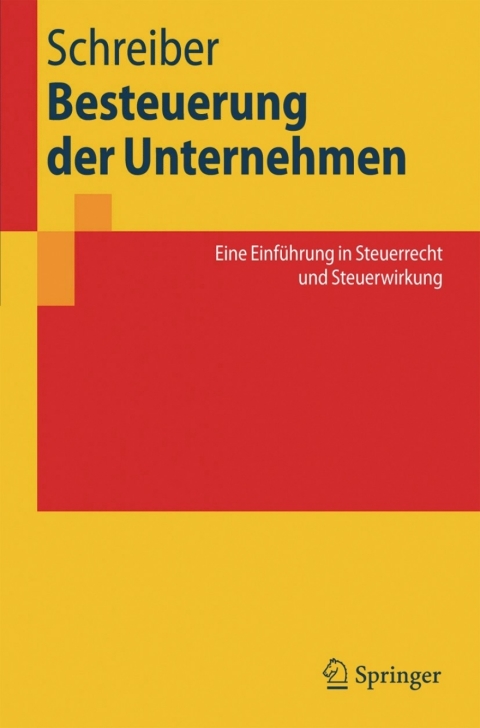 Cover image for book Besteuerung der Unternehmen