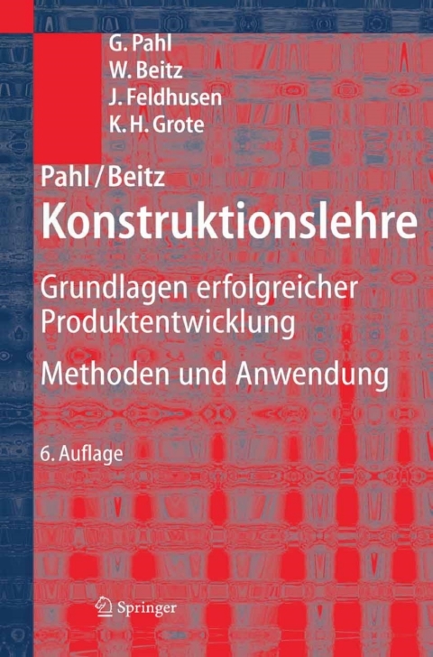 Cover image for book Pahl/Beitz Konstruktionslehre