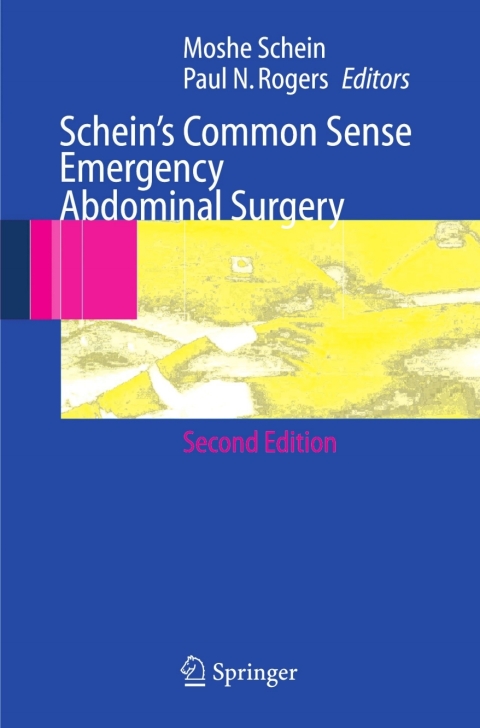 Cover image for book Schein's Common Sense Emergency Abdominal Surgery