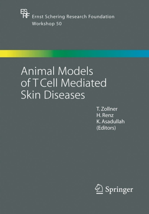 Cover image for book Animal Models of T Cell-Mediated Skin Diseases