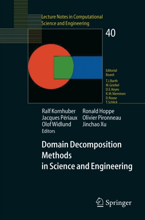 Cover image for book Domain Decomposition Methods in Science and Engineering