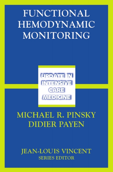Cover image for book Functional Hemodynamic Monitoring