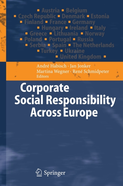 Cover image for book Corporate Social Responsibility Across Europe