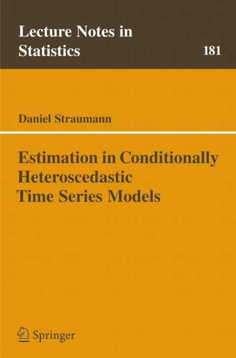 Cover image for book Estimation in Conditionally Heteroscedastic Time Series Models