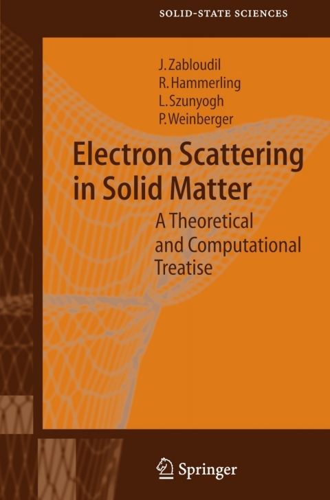 Cover image for book Electron Scattering in Solid Matter