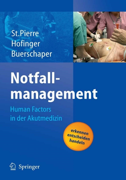 Cover image for book Notfallmanagement