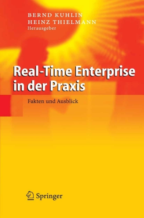 Cover image for book Real-Time Enterprise in der Praxis