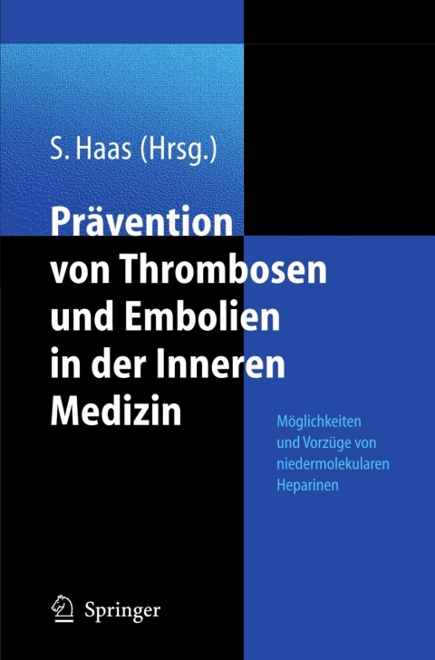 Cover image for book Prävention von Thrombosen und Embolien in der Inneren Medizin