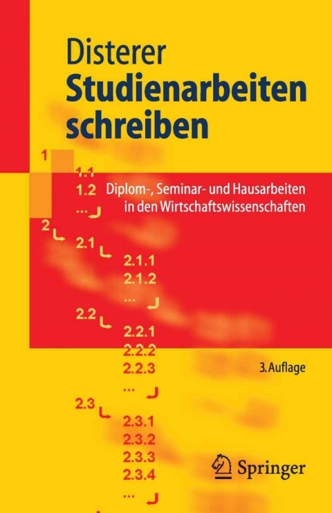 Cover image for book Studienarbeiten schreiben