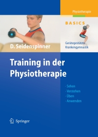 Cover image: Training in der Physiotherapie 9783540202905