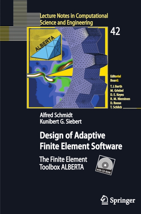 Cover image for book Design of Adaptive Finite Element Software