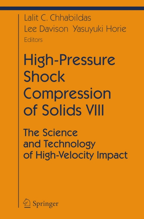Cover image for book High-Pressure Shock Compression of Solids VIII