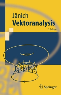 Titelbild: Vektoranalysis 5th edition 9783540237419
