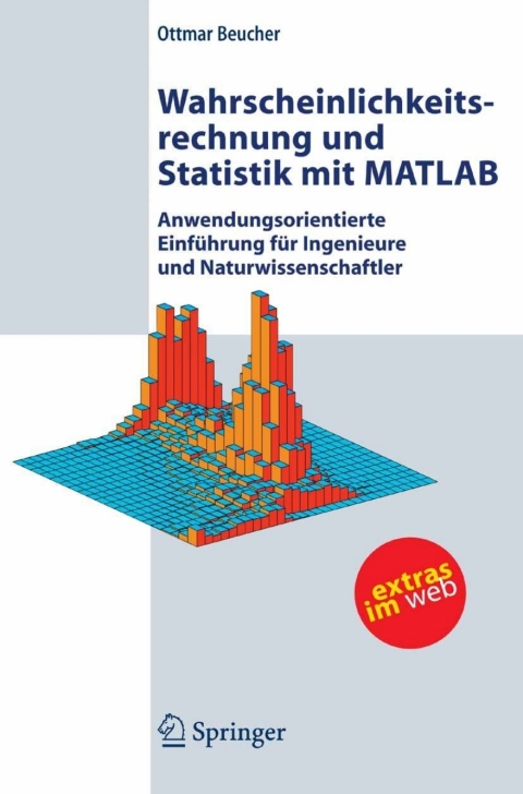 Cover image for book Wahrscheinlichkeitsrechnung und Statistik mit MATLAB