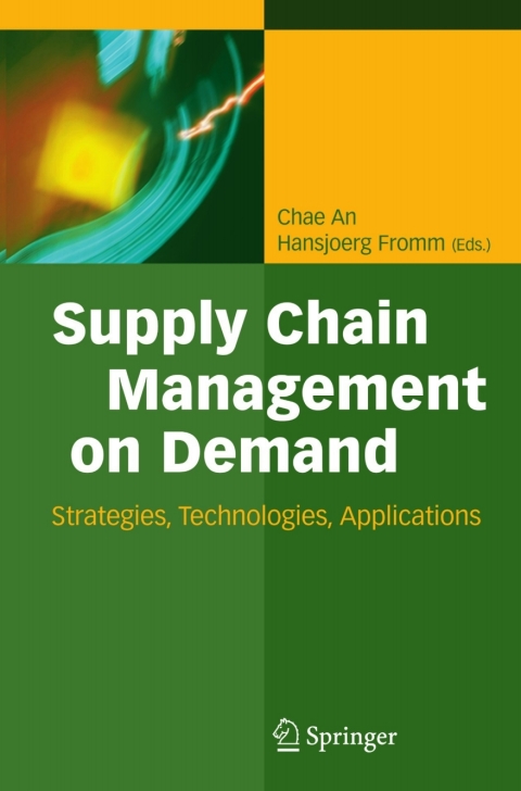 Cover image for book Supply Chain Management on Demand