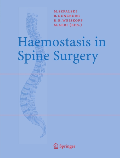 Cover image for book Haemostasis in Spine Surgery